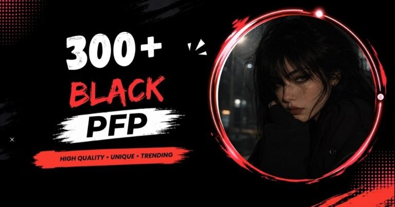 Black PFP: Aesthetic, Anime, Cute, Dark, Cat & Matching