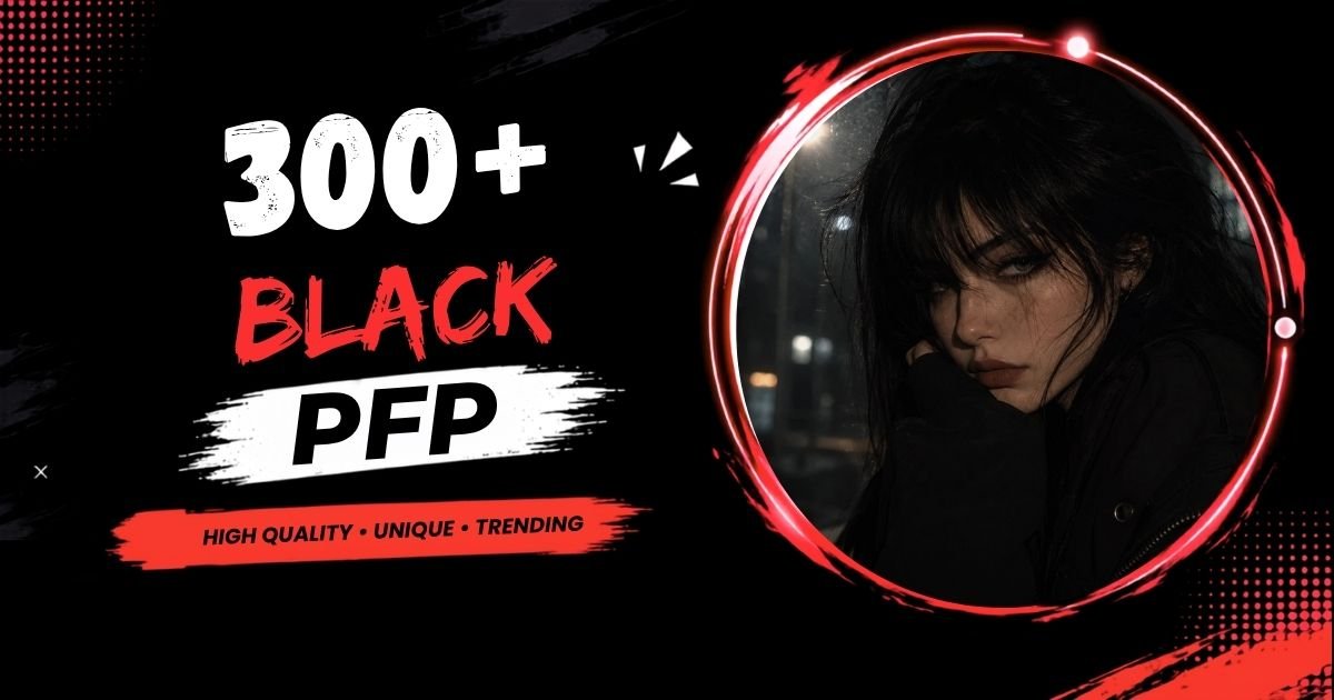 Black PFP: Aesthetic, Anime, Cute, Dark, Cat & Matching