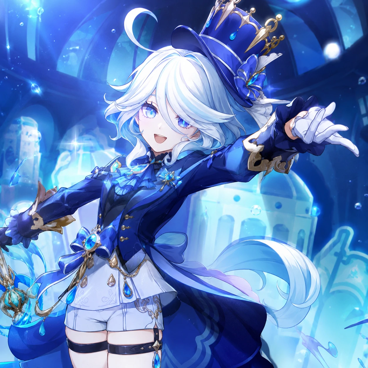 4K Furina icon cropped from her official Genshin Impact splash art