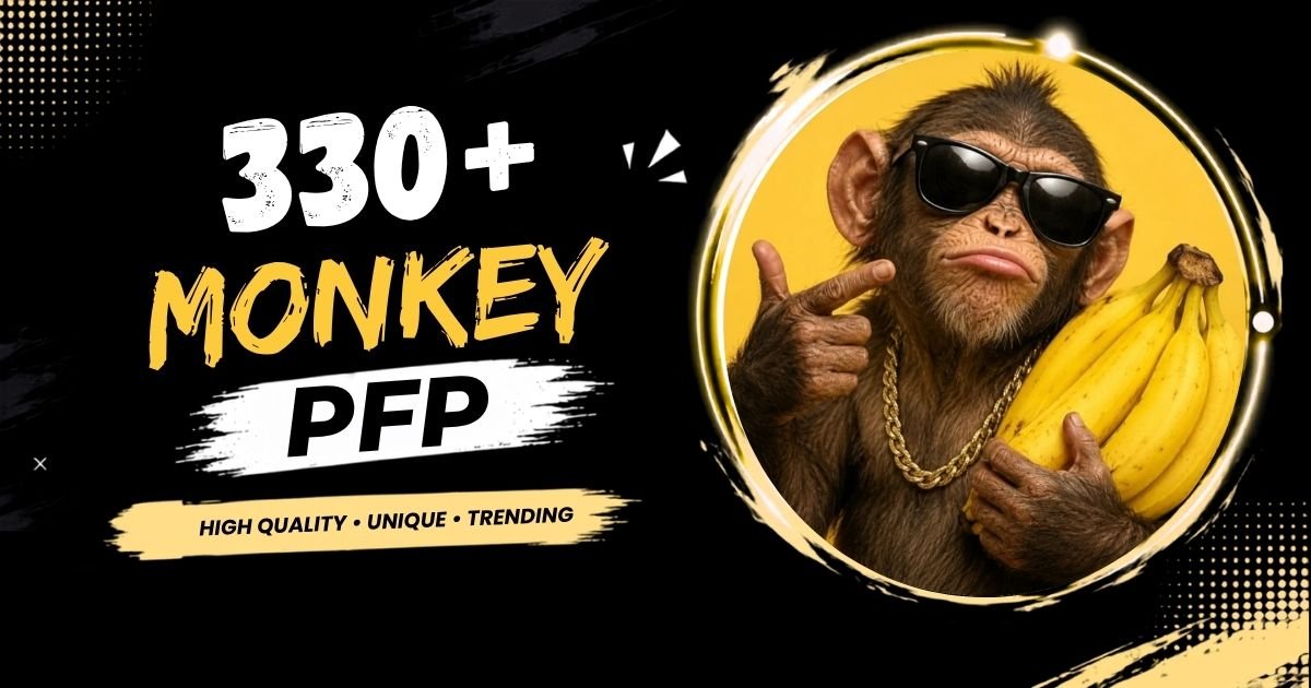 Monkey PFP: Cute, Funny, Aesthetic, Cartoon, Matching