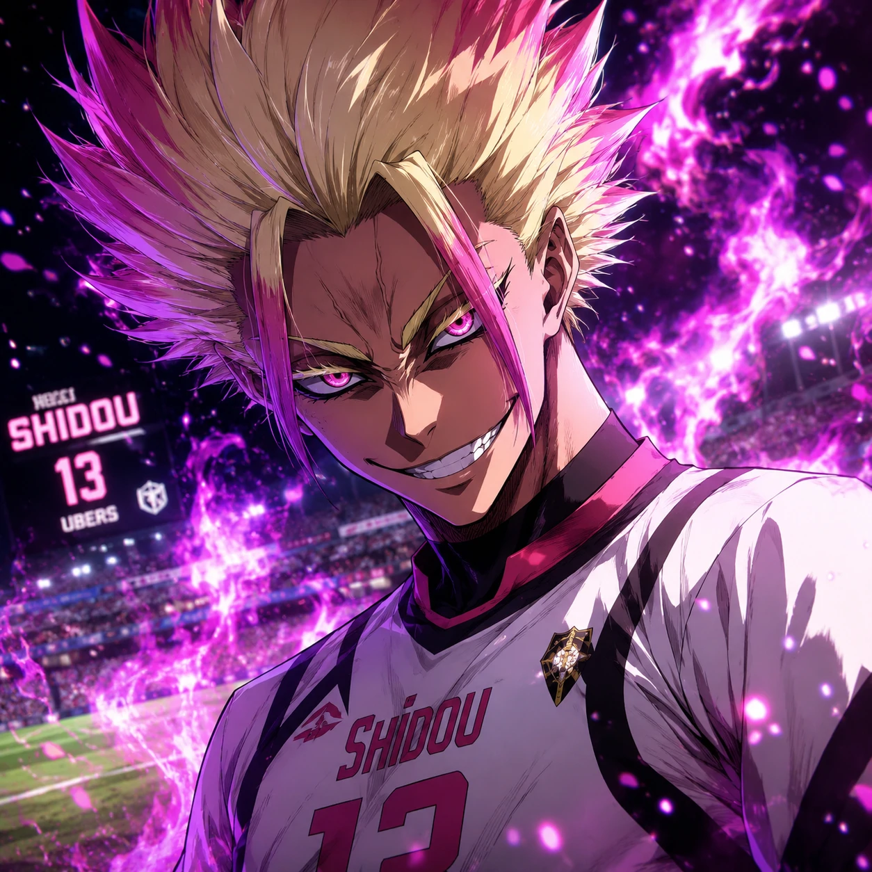 Shidou PFP in 4K HD with crisp linework and vivid color detail