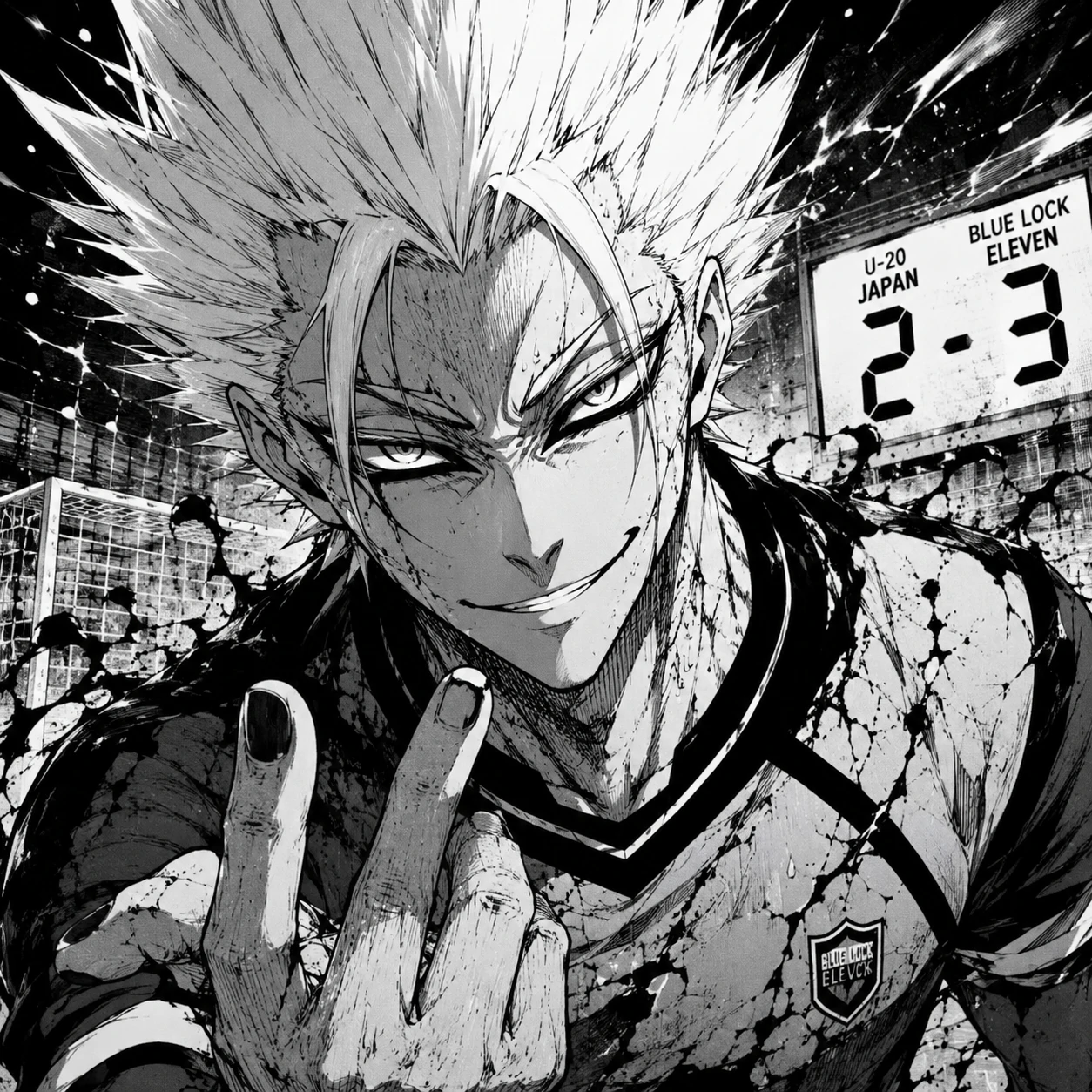 Manga-style Shidou PFP fitted for Discord avatar dimensions