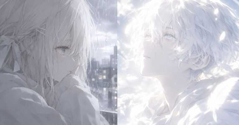 White PFP: Aesthetic, Anime, Cute, Matching & Plain
