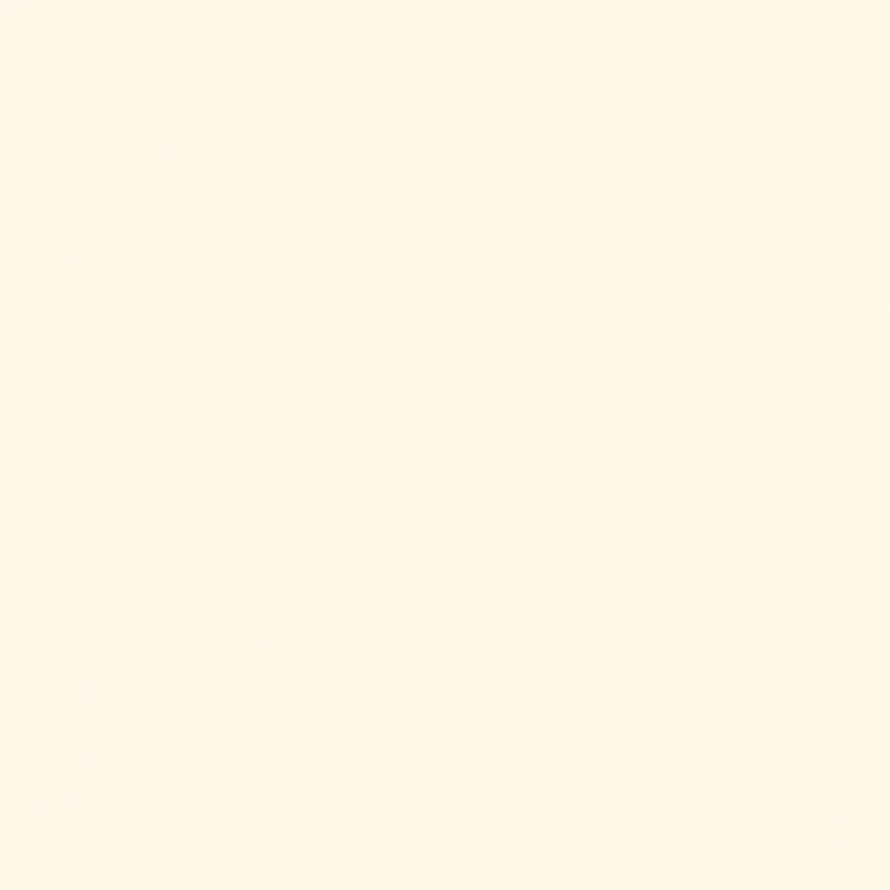Blank white PFP in a warm off-white cream shade with a soft even tone