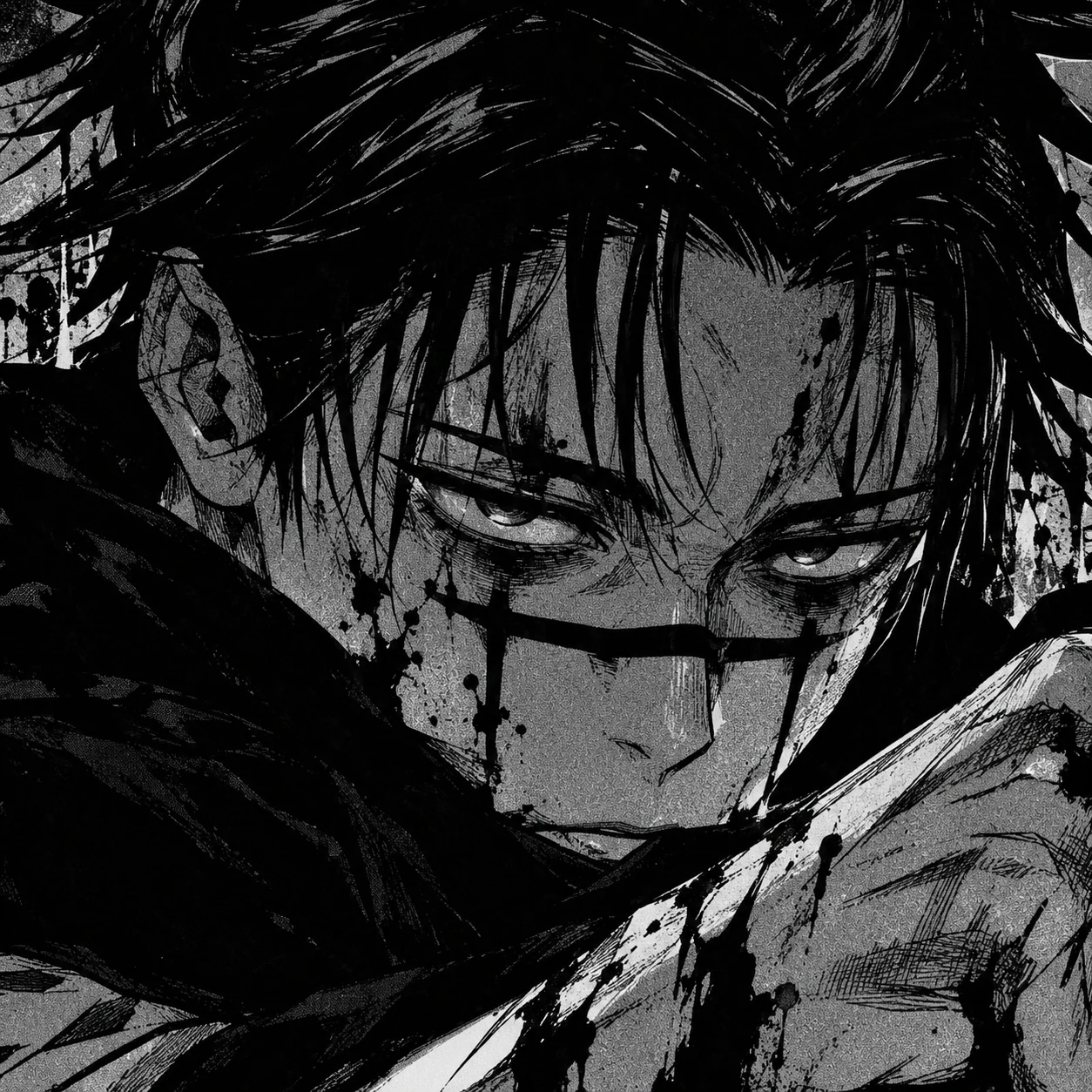Choso manga icon from the Shibuya Incident arc with dark dramatic shading
