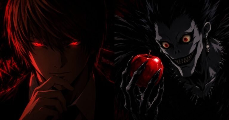 Death Note PFP: Light, L, Misa, Ryuk & Dark Manga